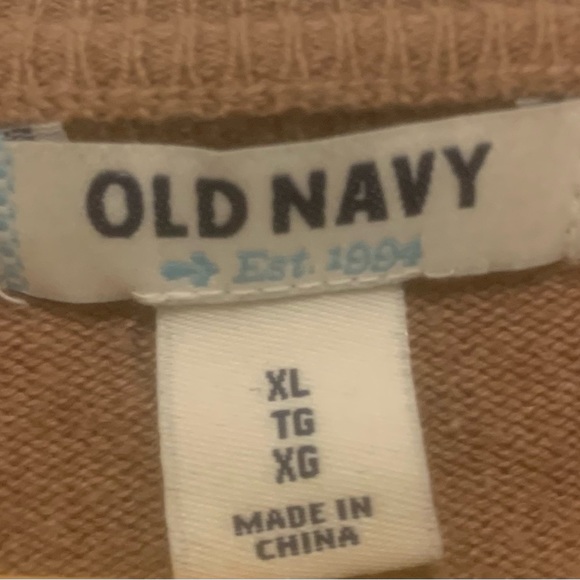 Lightweight, camel- coloured, cotton-blend cardigan XL - Picture 9 of 10